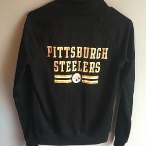 VS PINK Pittsburgh Steelers Track Style Jacket